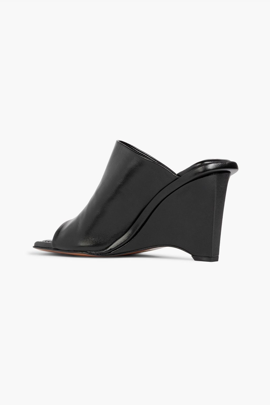FRAME Le Naomi leather wedge mules