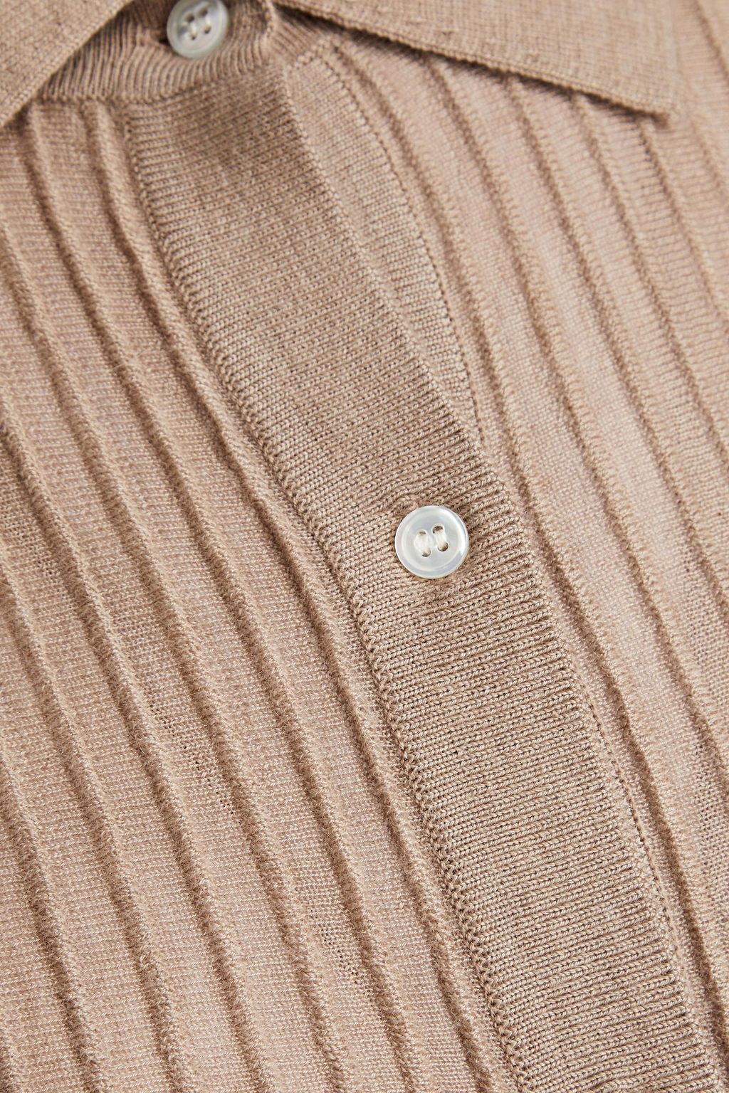 CO Ribbed cashmere cardigan