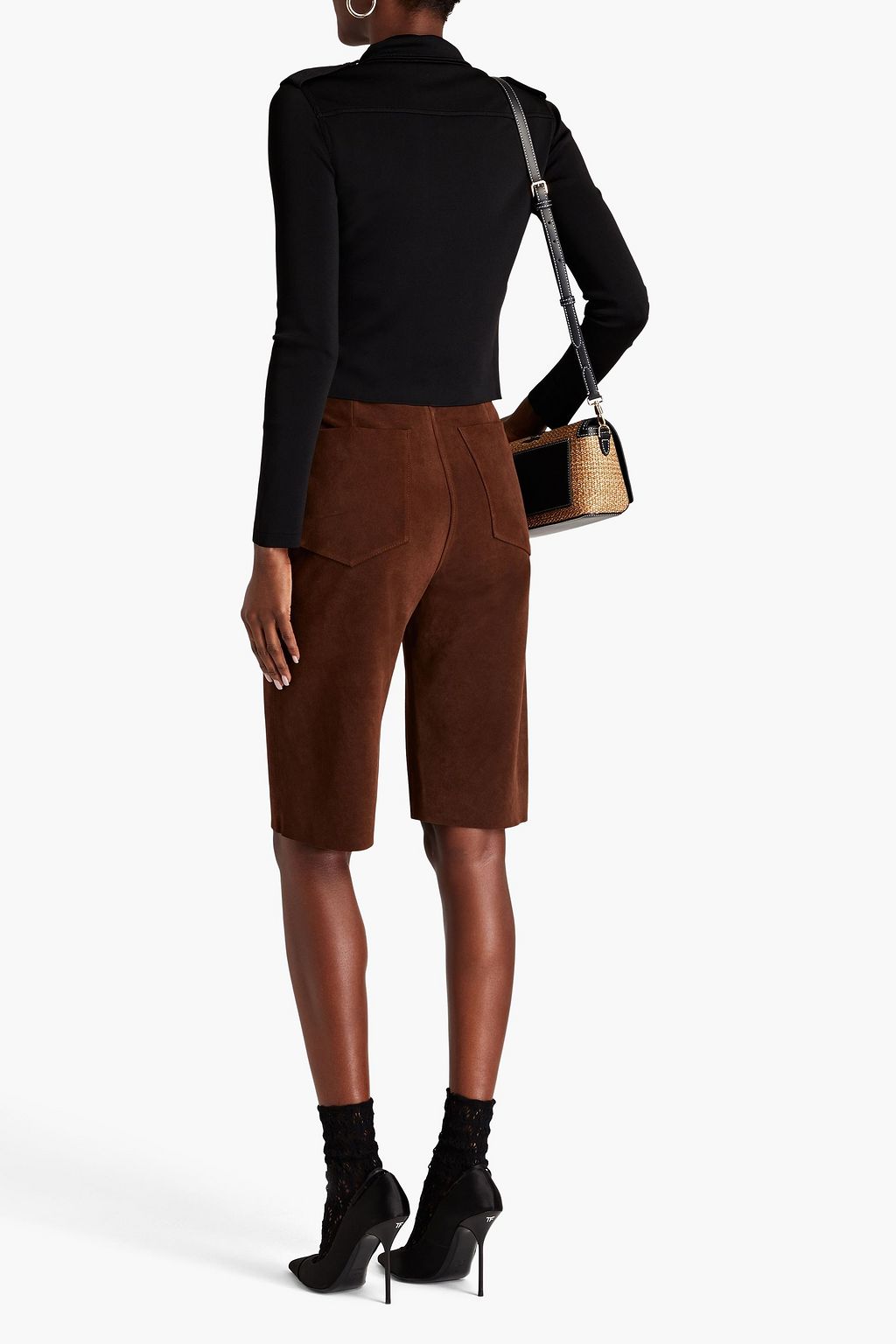 SAINT LAURENT Hemd aus Stretch-Strick
