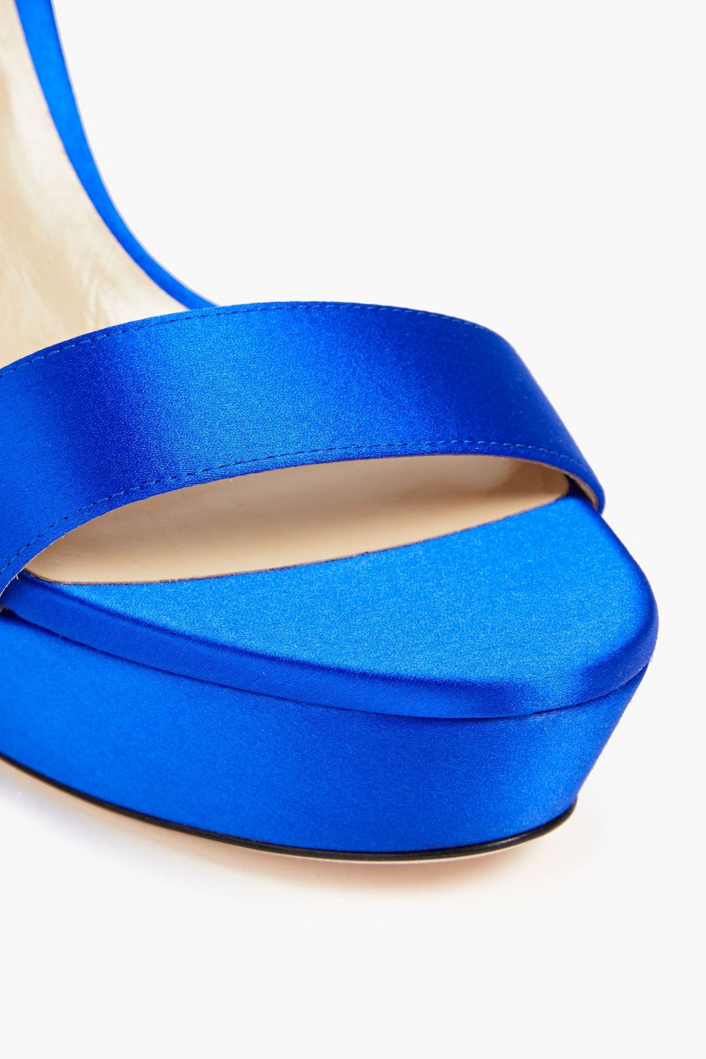 JIMMY CHOO Mionne 120 satin platform sandals