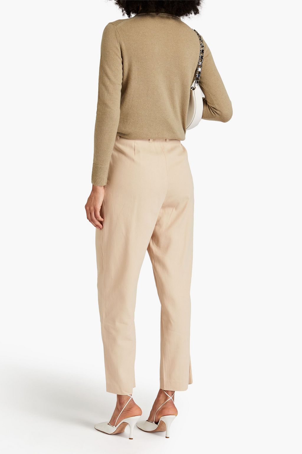 LAFAYETTE 148 Bridger pleated twill tapered pants
