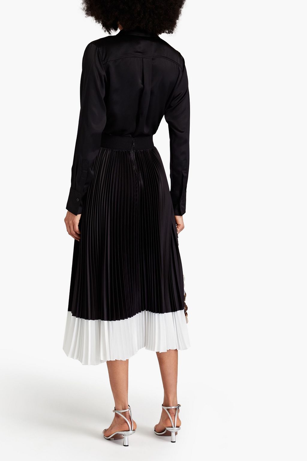 VICTORIA BECKHAM シルクサテン シャツ