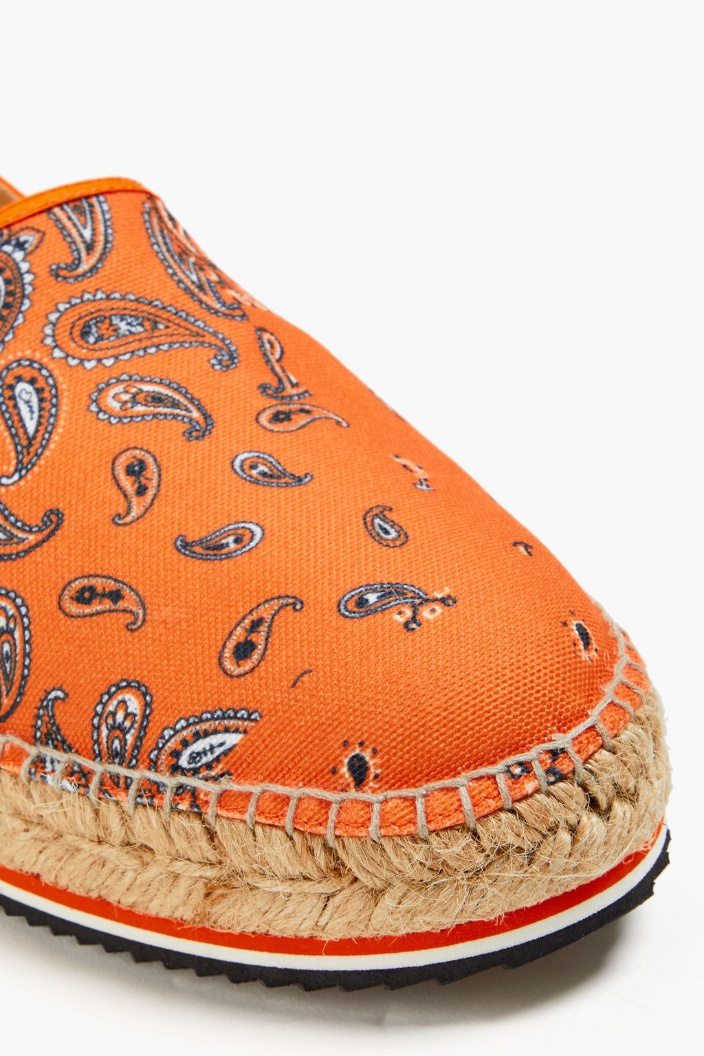 KENZO Paisley-print canvas espadrilles