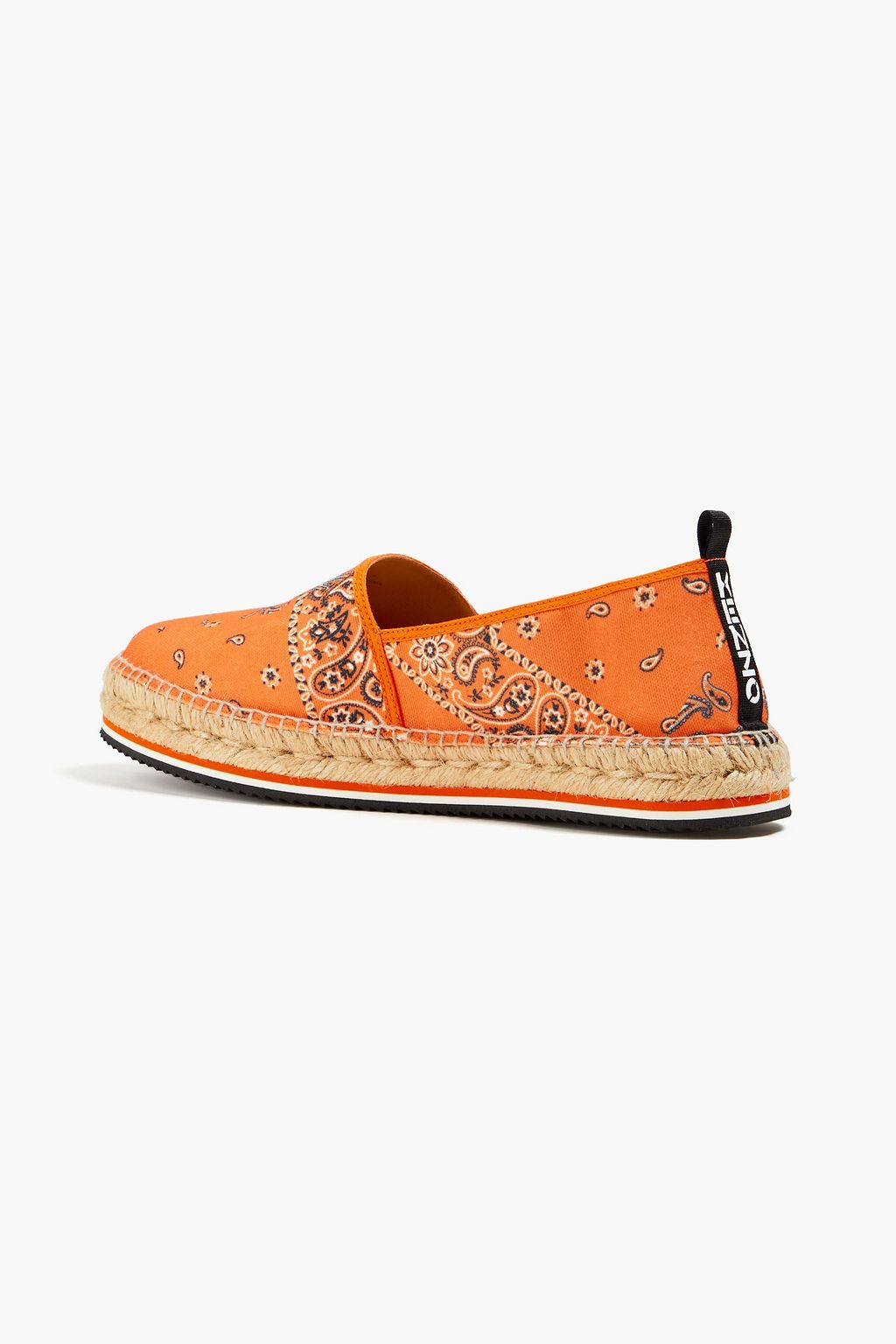 KENZO Paisley-print canvas espadrilles