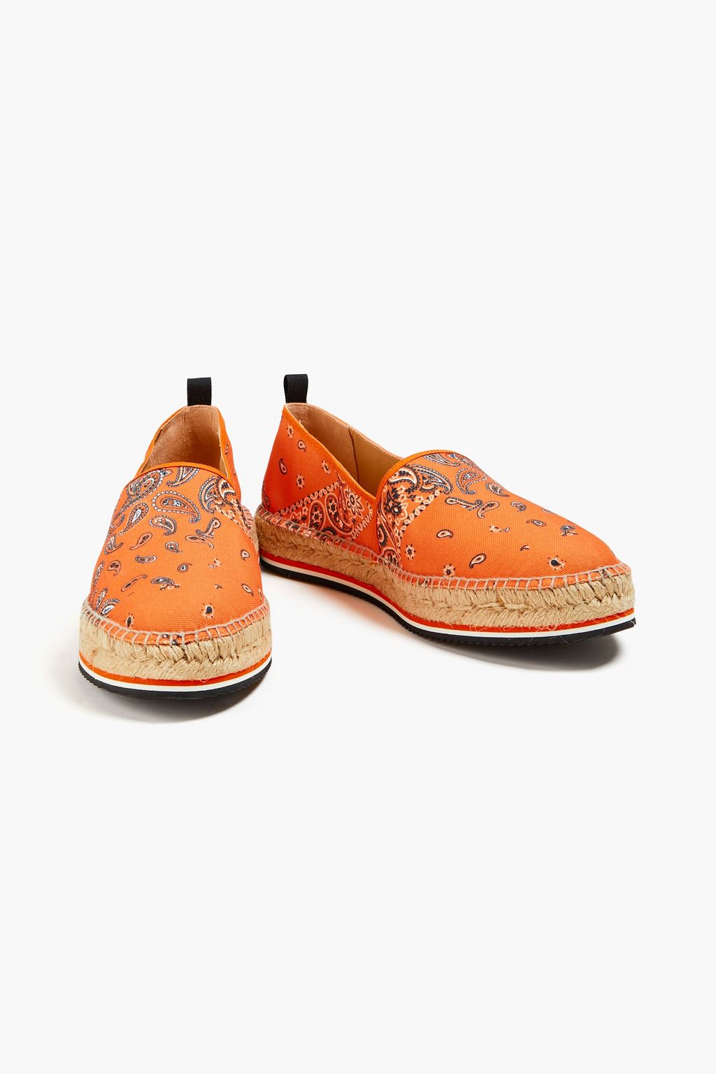 KENZO Paisley-print canvas espadrilles