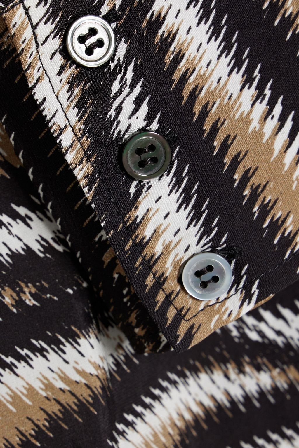 IRIS & INK Rosa printed LENZING™ ECOVERO™ crepe shirt