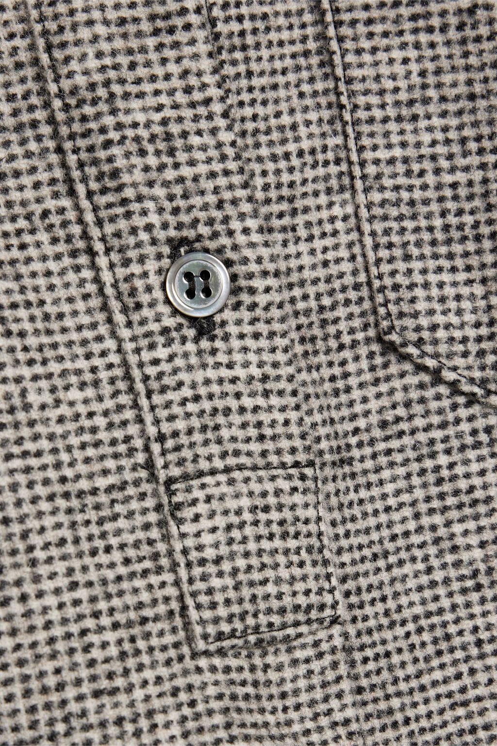 IRIS & INK Isabelle belted wool-blend tweed shirt dress