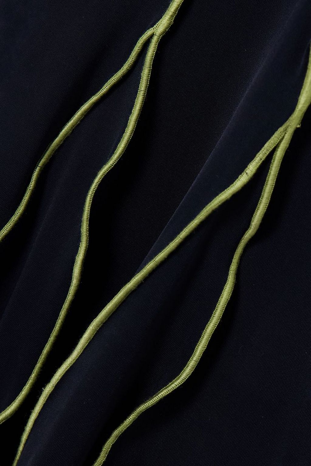 SIEDRÉS Luse embroidered stretch-jersey flared pants