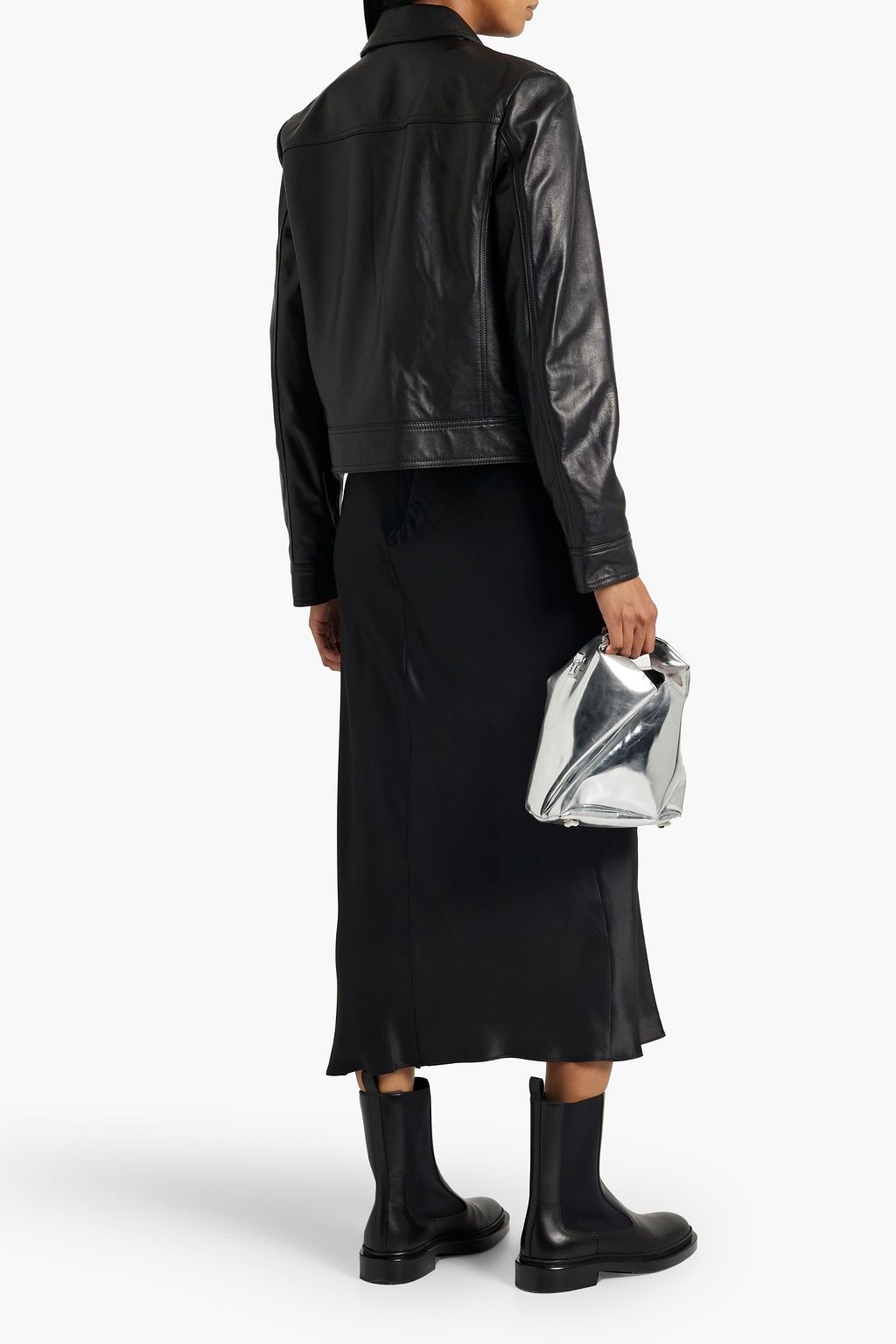 NILI LOTAN Clarisse leather jacket