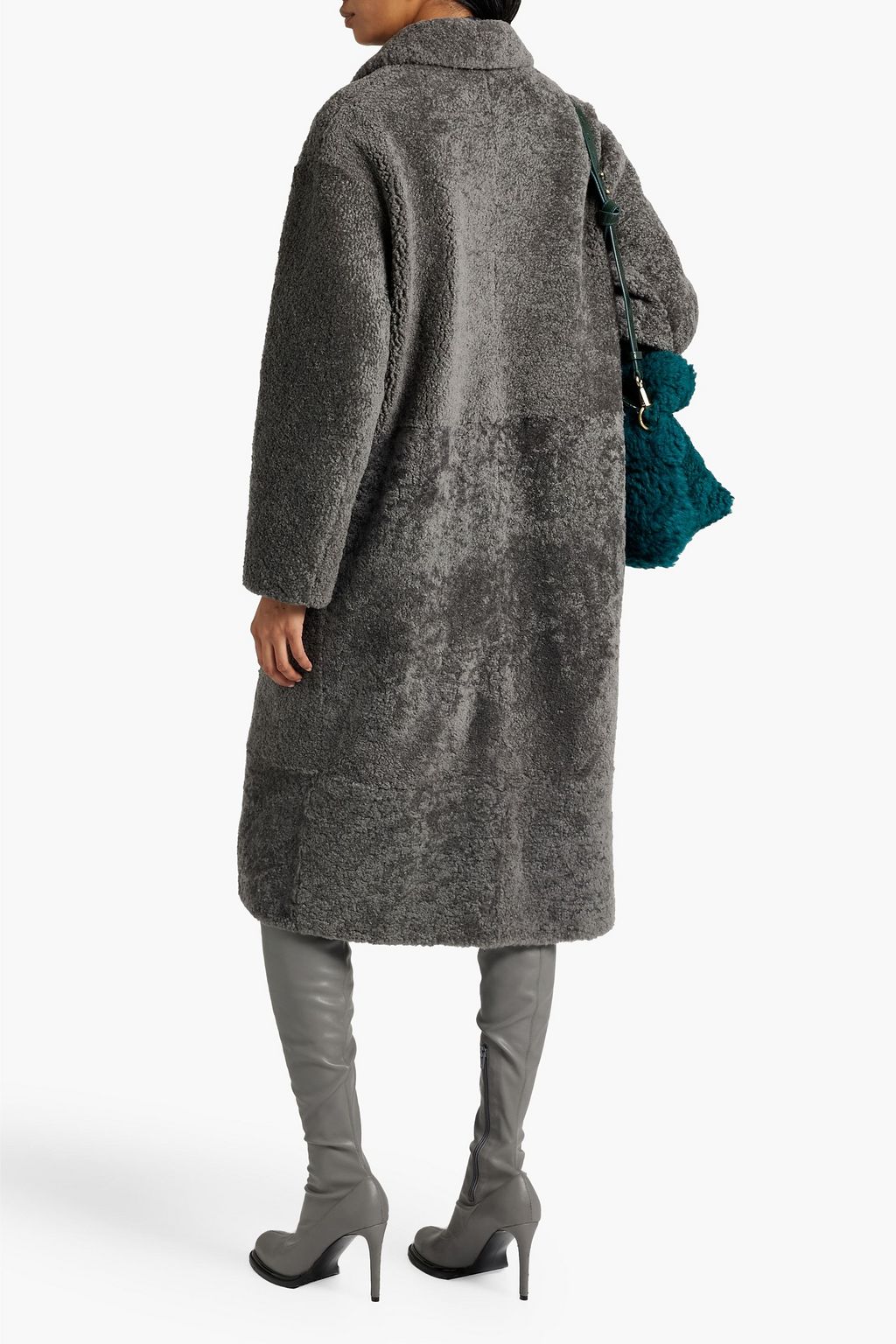 KARL DONOGHUE Double-breasted shearling coat