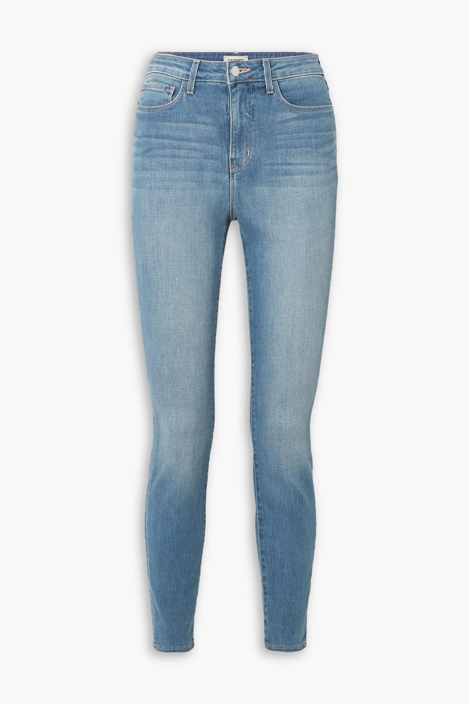 L Agence Monique High-rise Skinny Jeans In Blue