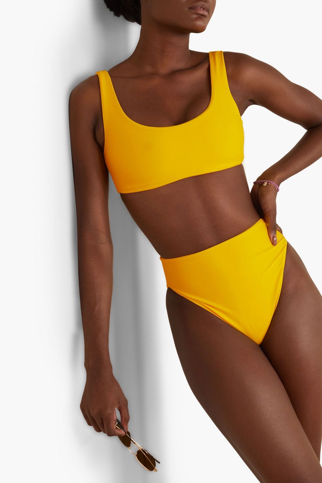JADE SWIM Rounded Edges bikini top