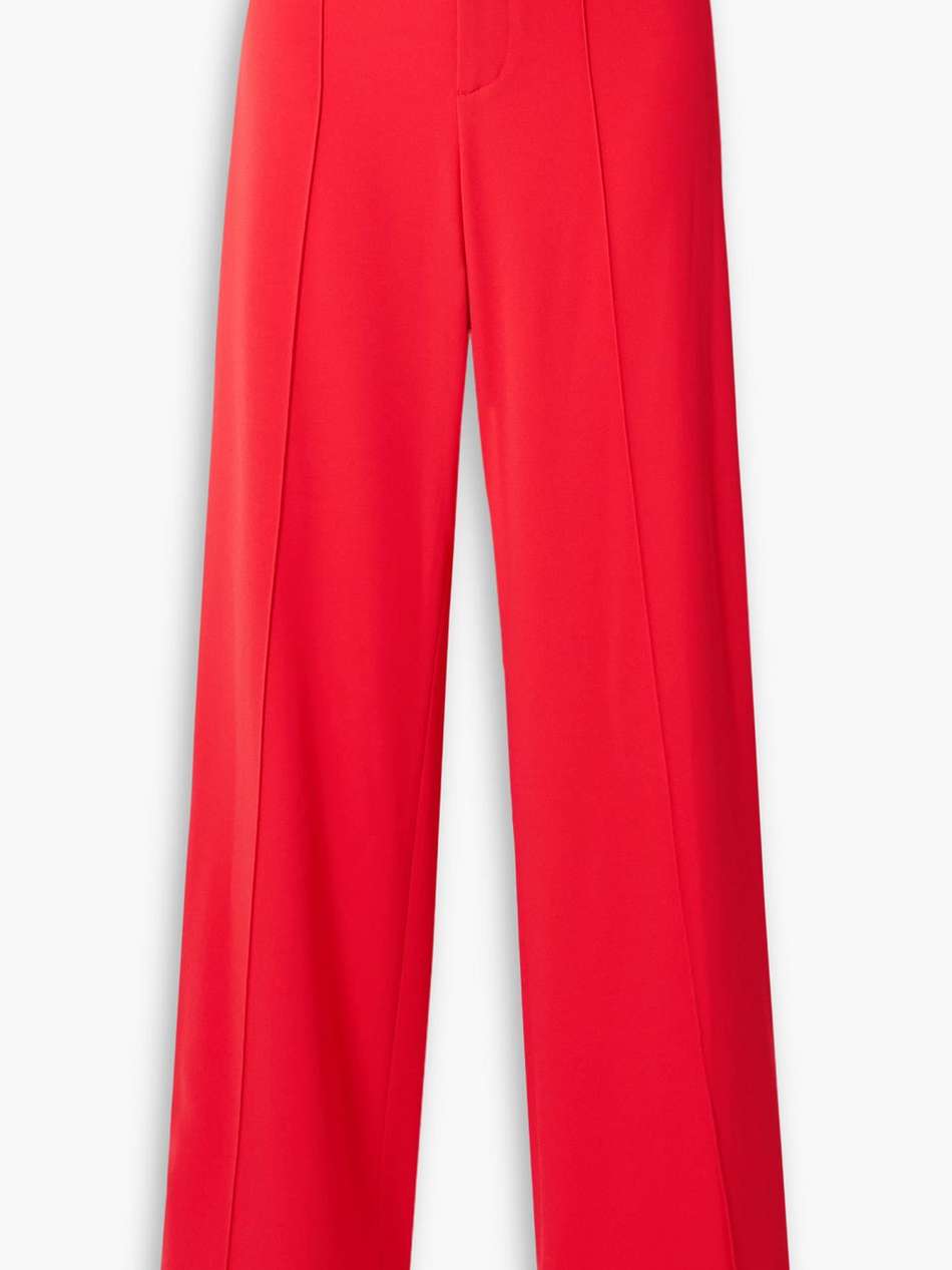 dylan crepe wide-leg pants