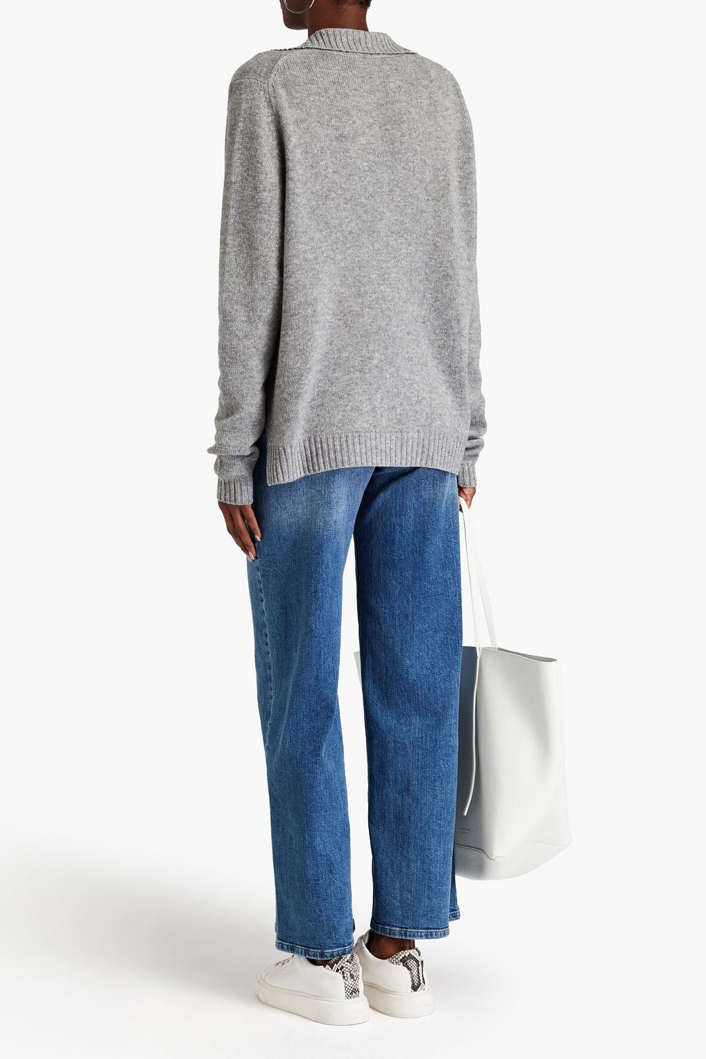 ALLUDE Pullover aus Kaschmir mit Polokragen