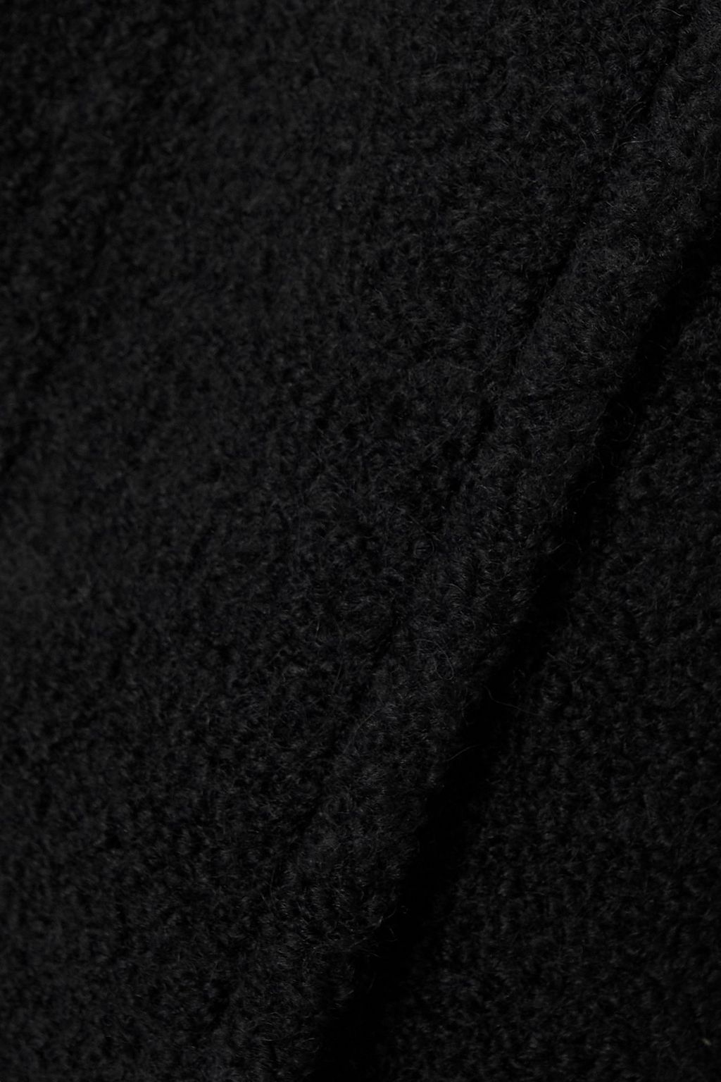 GANNI Wool-blend bouclé coat