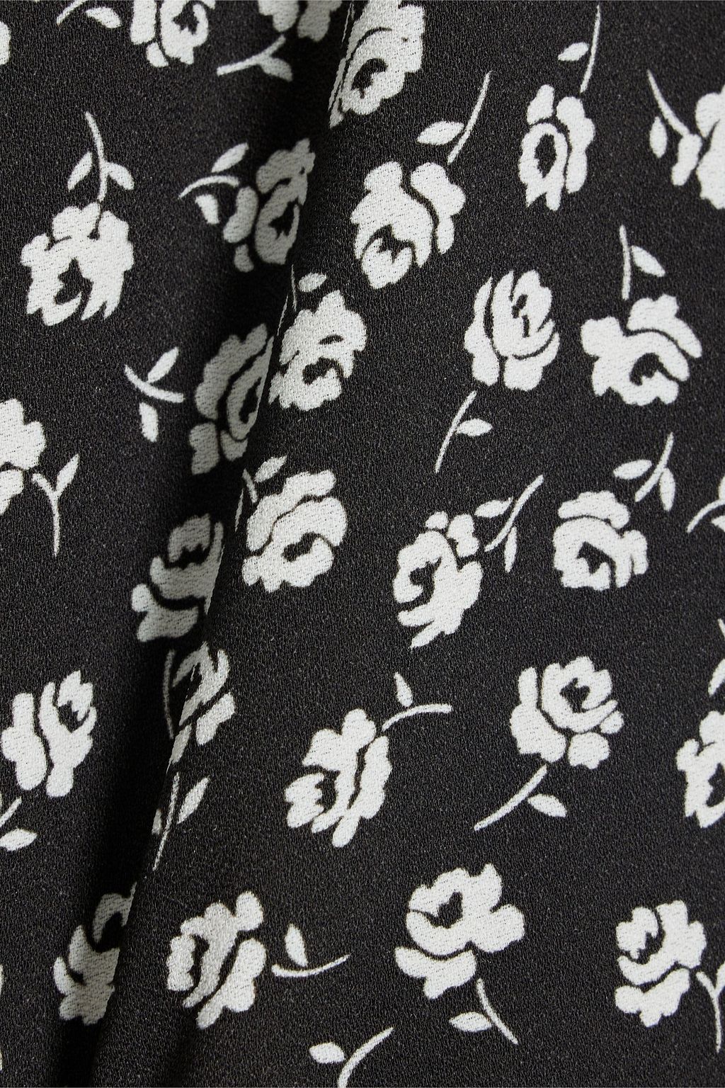 DOLCE&GABBANA Floral-print crepe dress