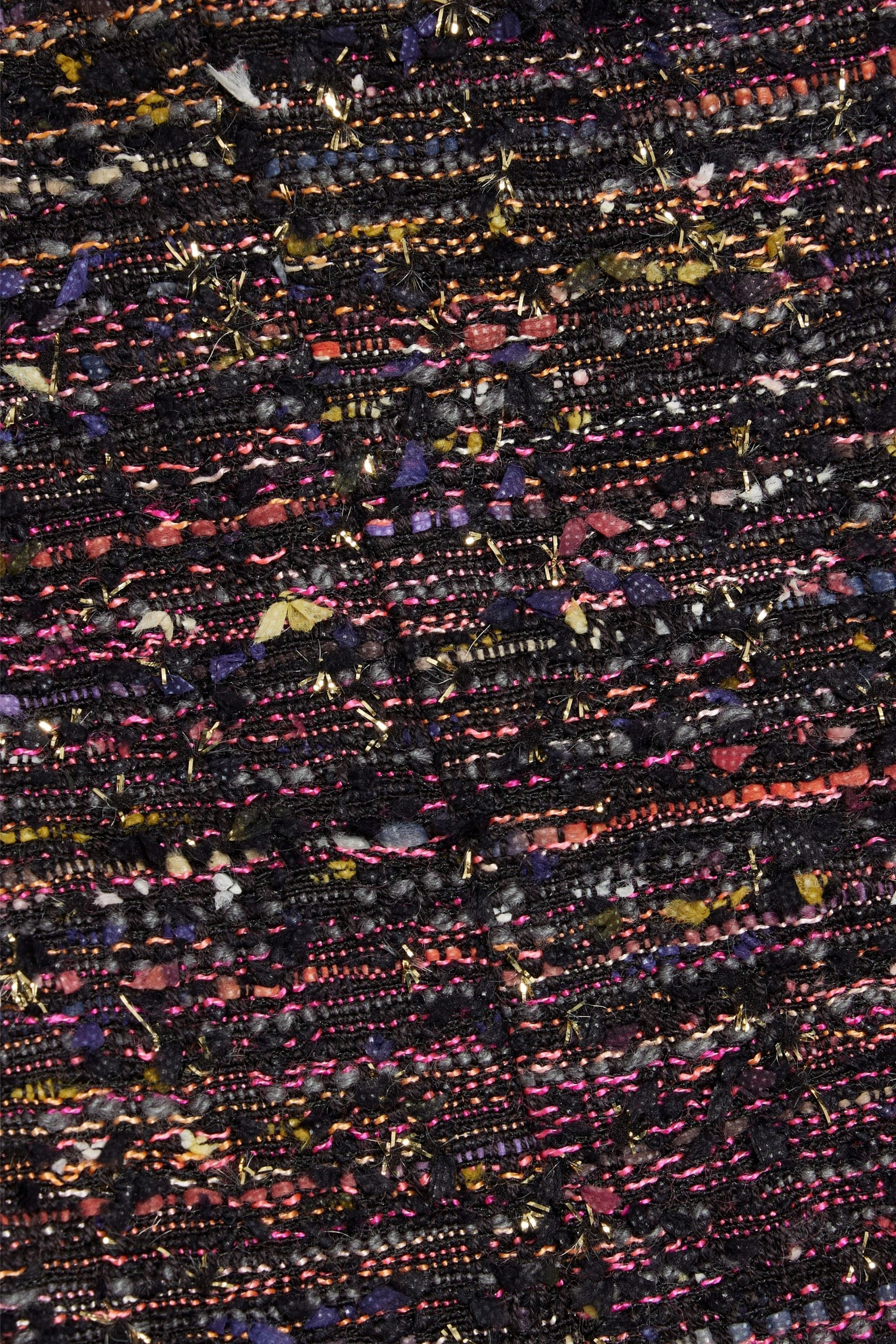 Rebecca Vallance Monet embellished tweed mini dress