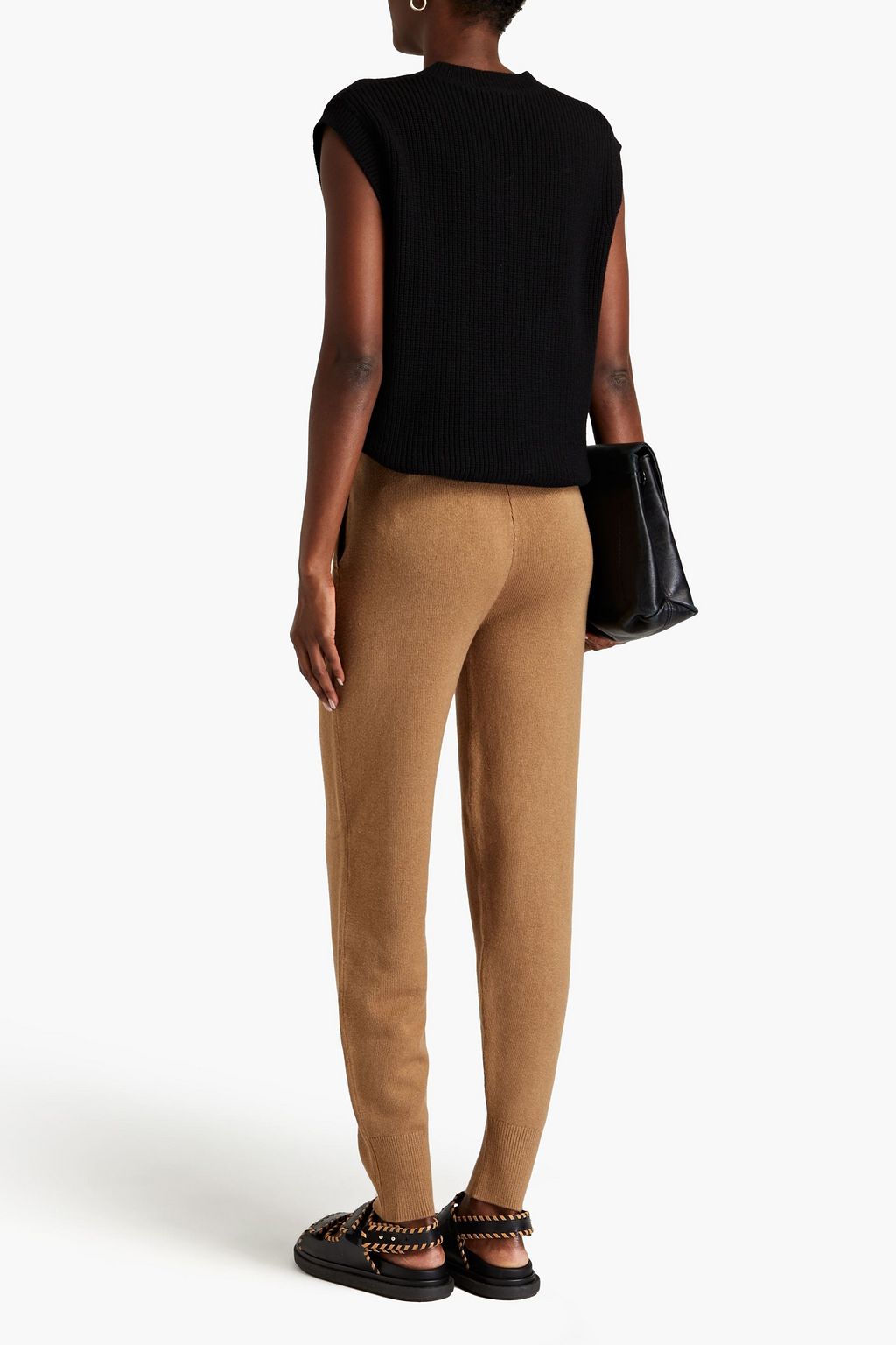 JOSEPH Silk-blend track pants