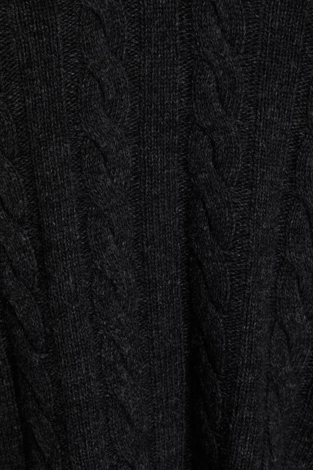 JOSEPH Pullover mit Polokragen und Zopfstrickmuster