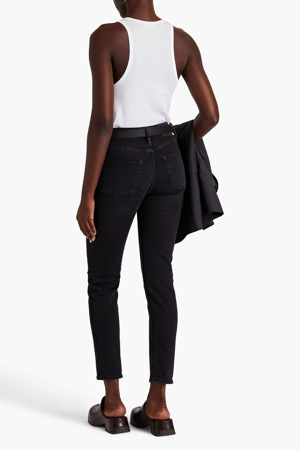 ACNE STUDIOS High-rise skinny jeans