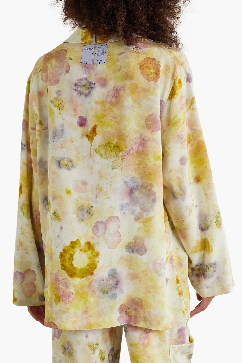 MCQ ALEXANDER MCQUEEN Grow Up floral-print silk crepe de chine shirt