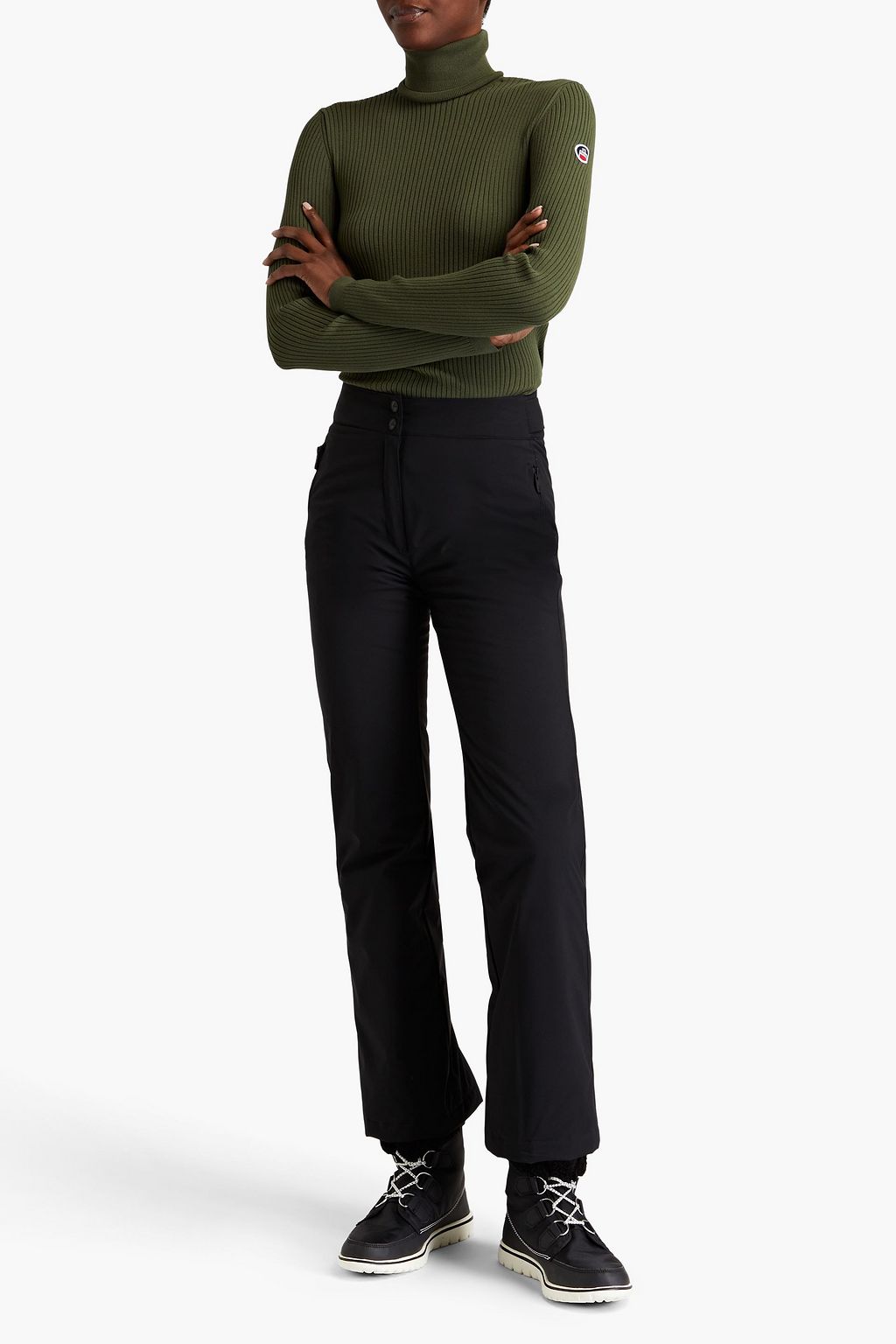 FUSALP Ancelle ribbed-knit turtleneck sweater