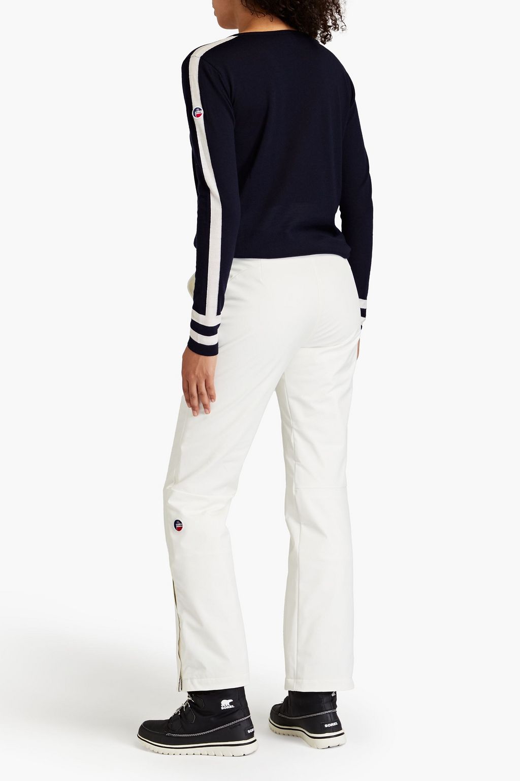 FUSALP Taysse striped merino wool sweater