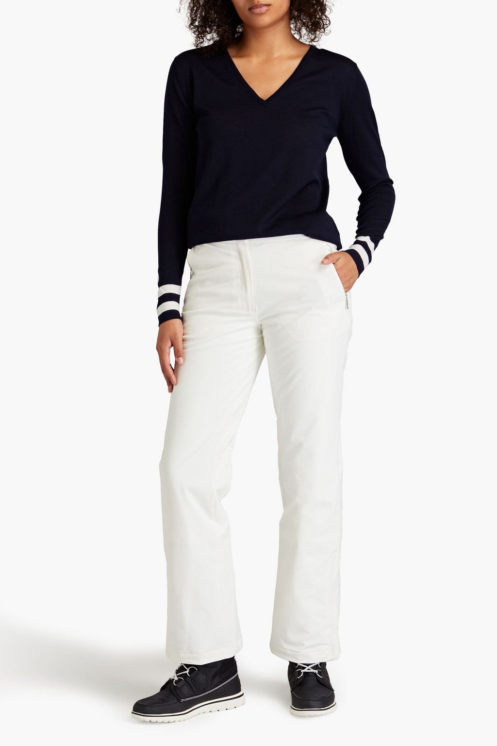 FUSALP Taysse striped merino wool sweater