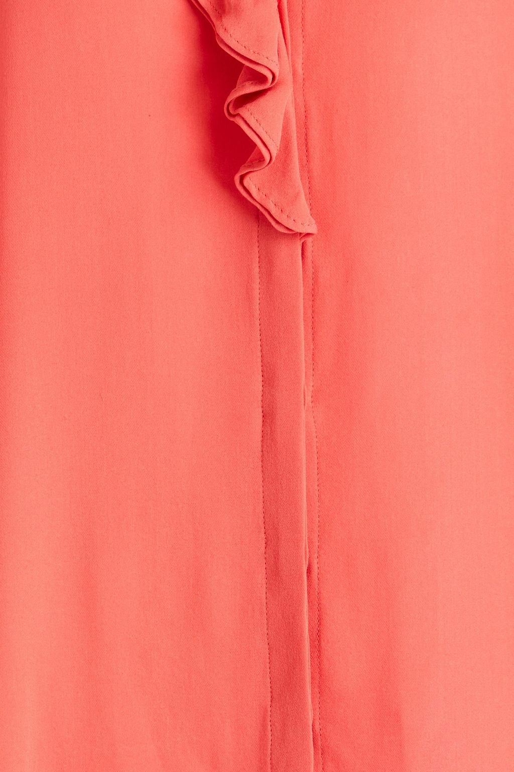 ETRO Ruffled silk-crepe top