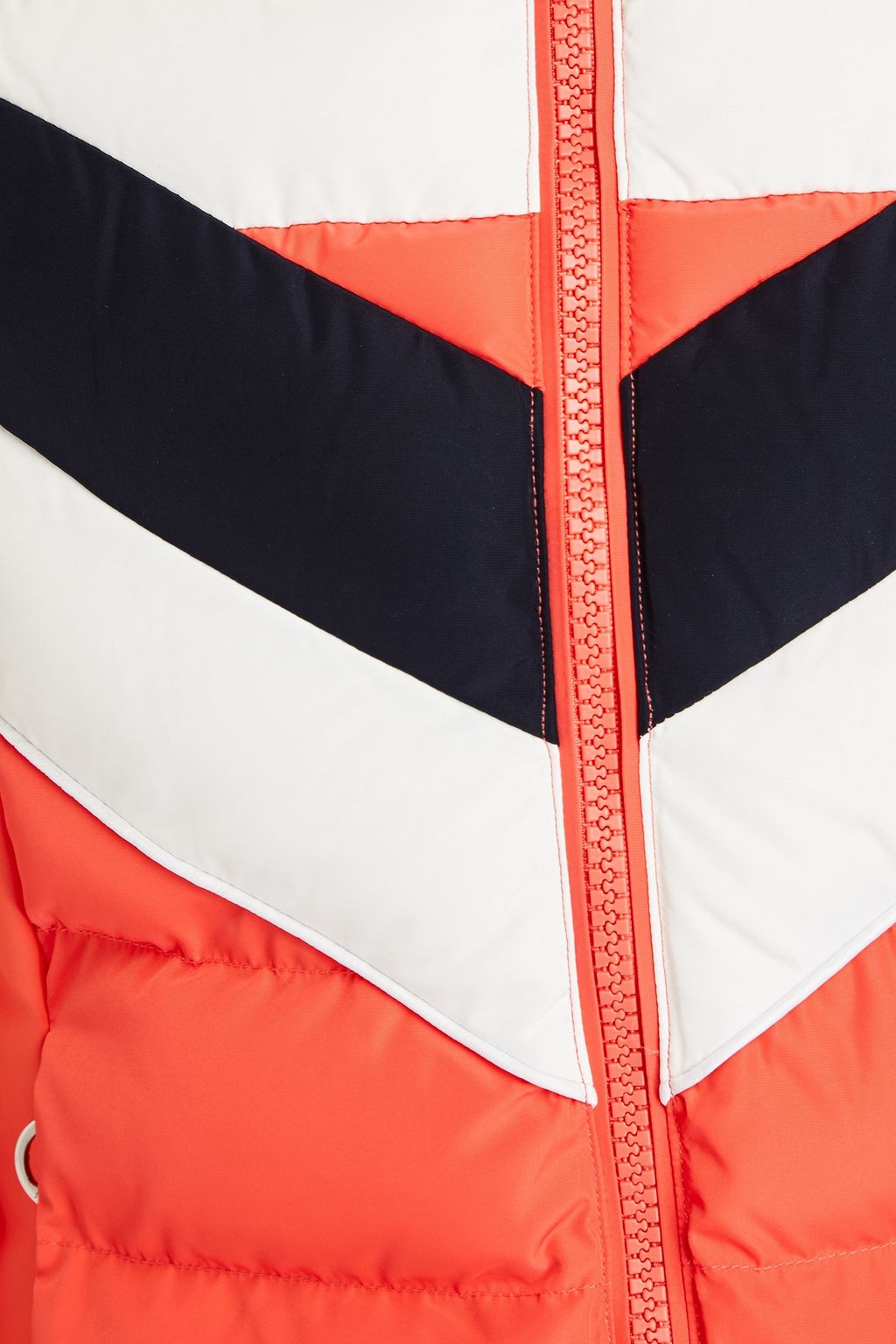 FUSALP Mathilde quilted striped ski jacket