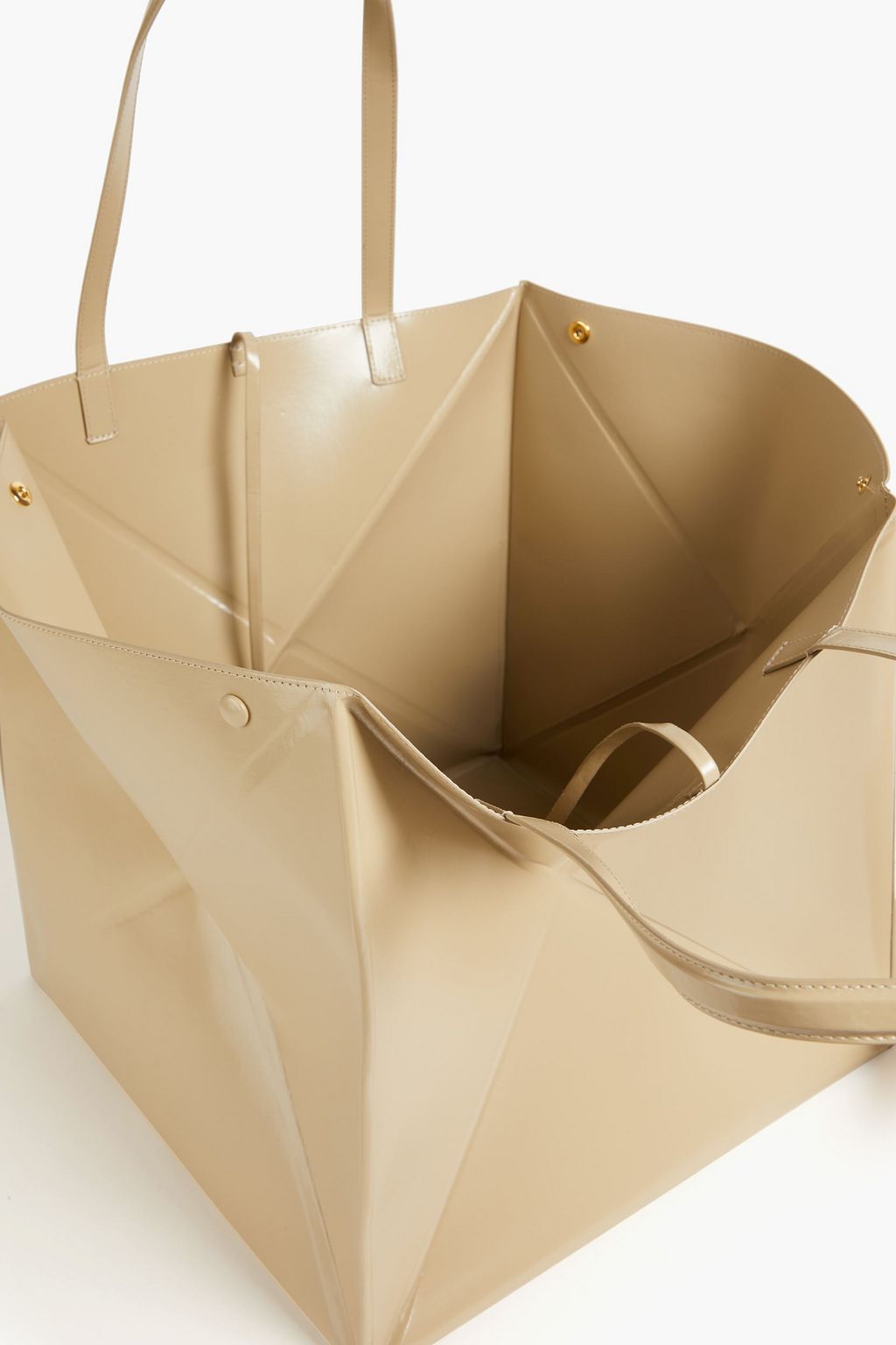 NANUSHKA Oragami faux leather tote