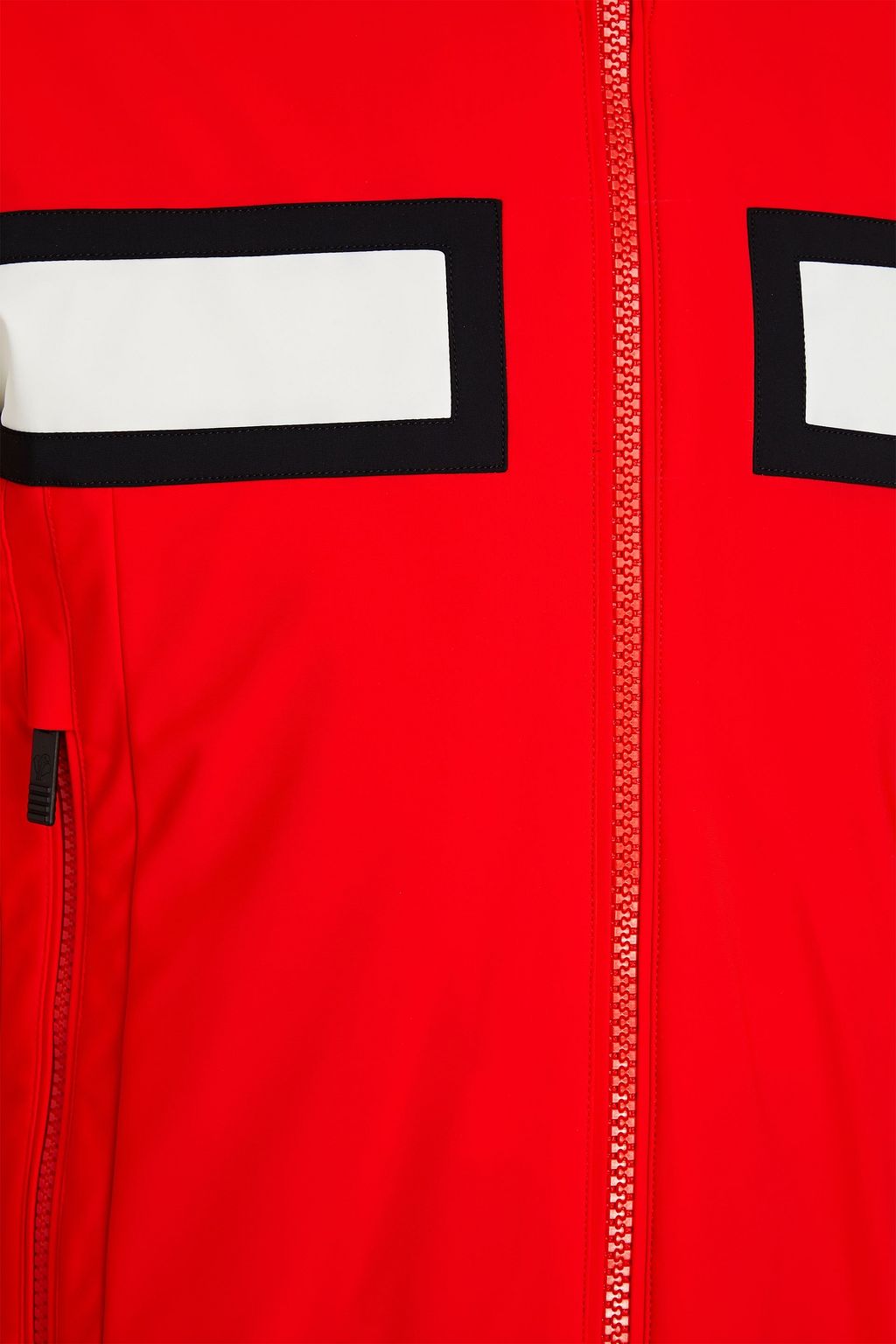 FUSALP Vianney striped hooded ski jacket