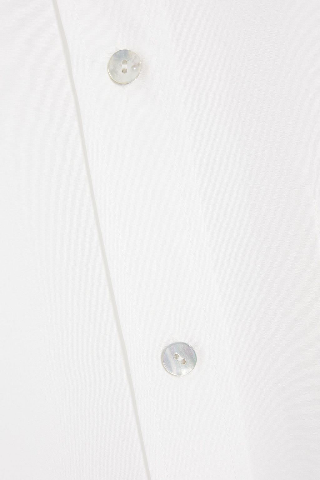 VINCE. Cotton-poplin shirt