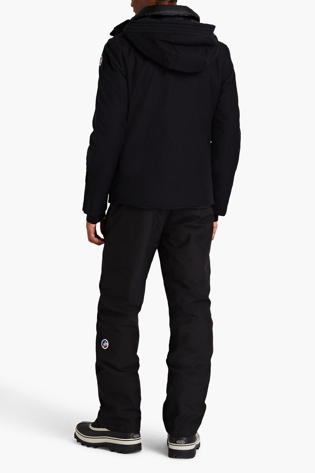FUSALP Duncan twill hooded ski jacket