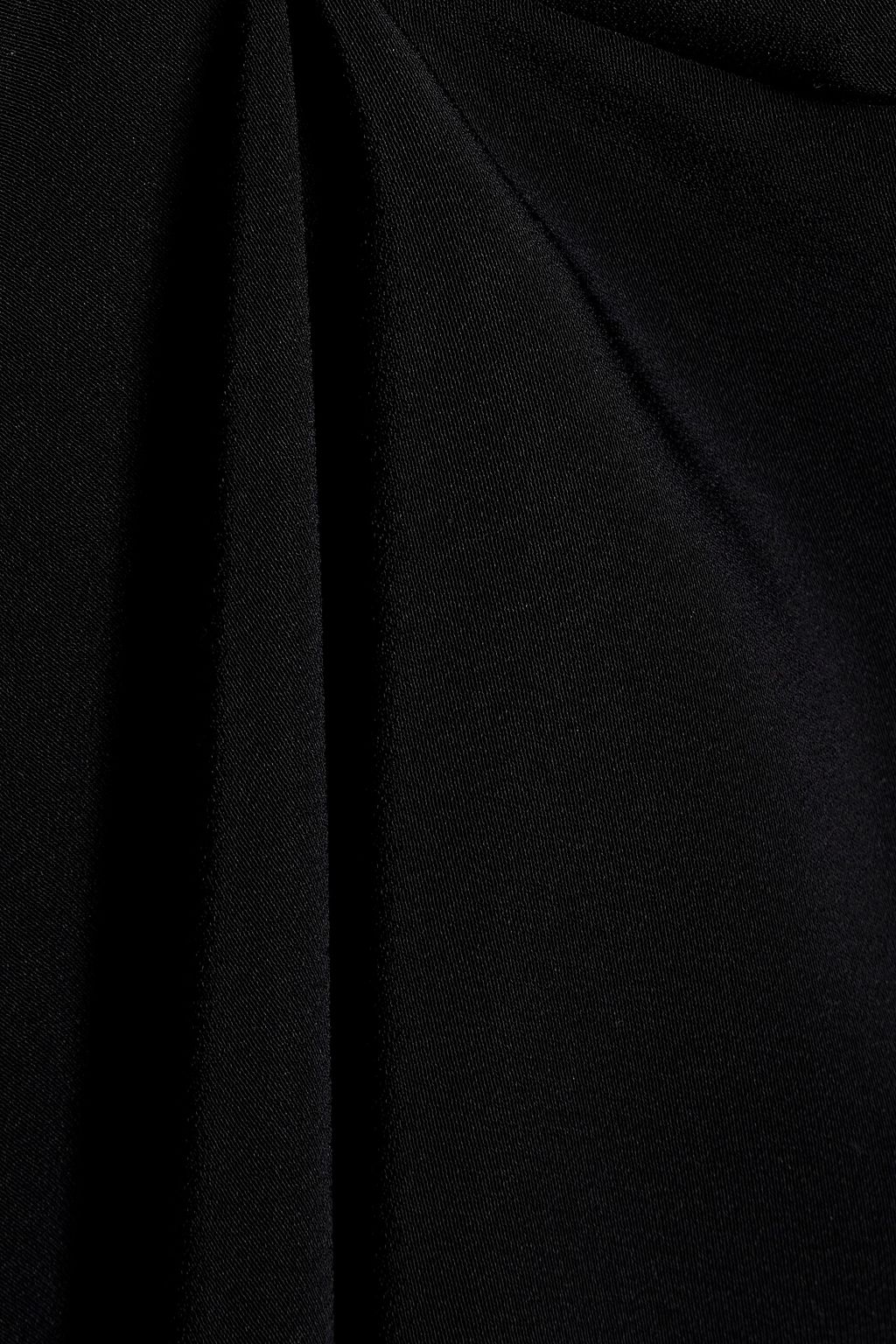 VINCE. Draped crepe midi dress