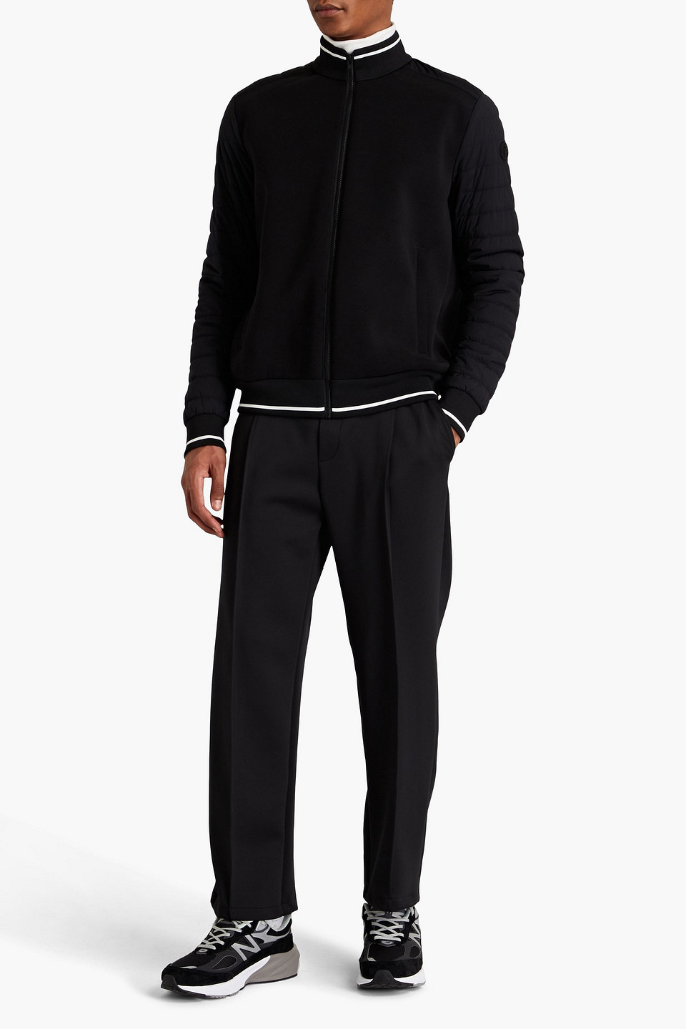 FUSALP TIMO II QUILTED NEOPRENE-PANELED SHELL JACKET