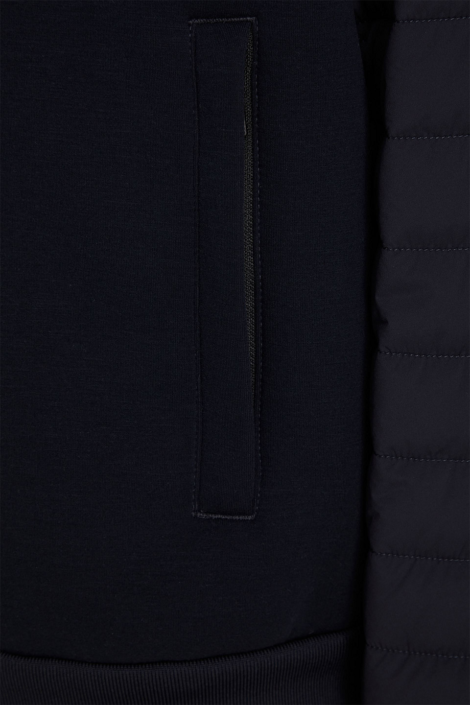 Shop Fusalp Timo Ii Quilted Neoprene-paneled Shell Jacket In Midnight Blue