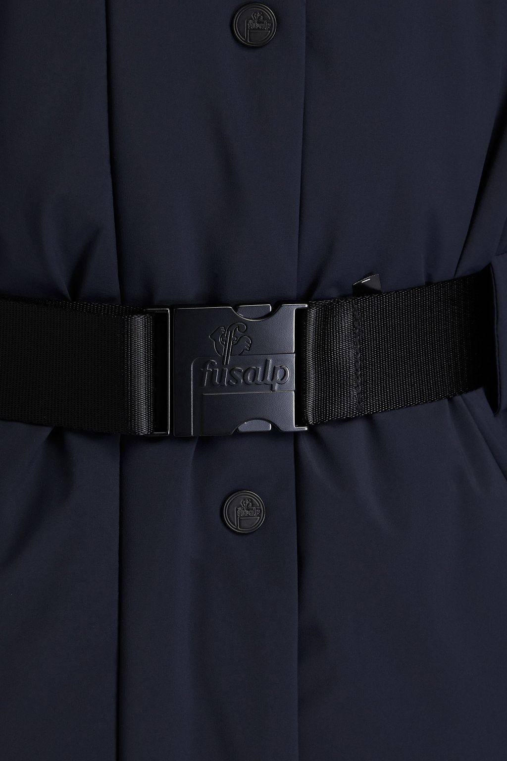 FUSALP Belted quilted down jacket