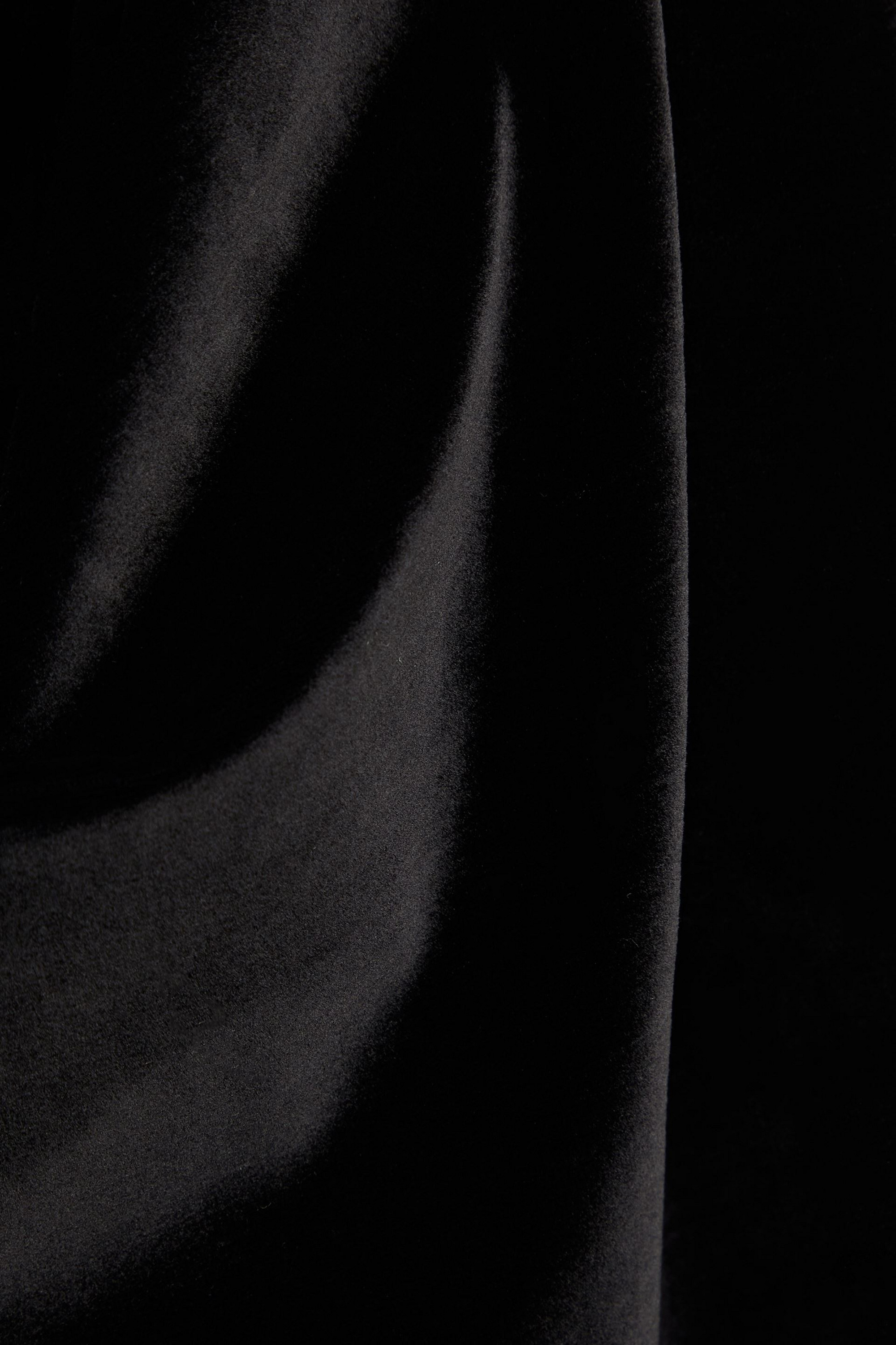 Nanushka Gesa off-the-shoulder velvet bodysuit thumbnail