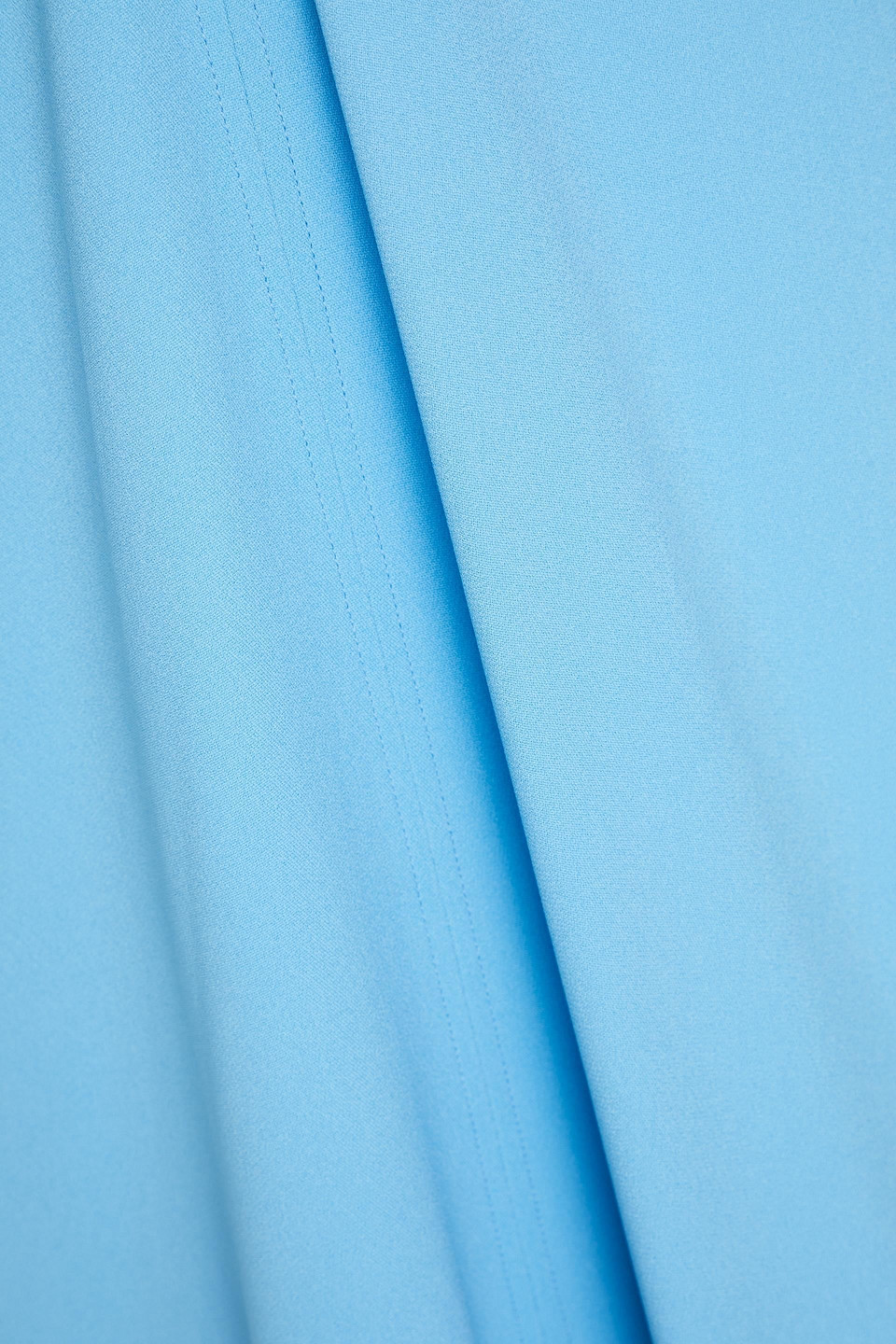 Victoria Beckham Cady Midi Dress In Light Blue