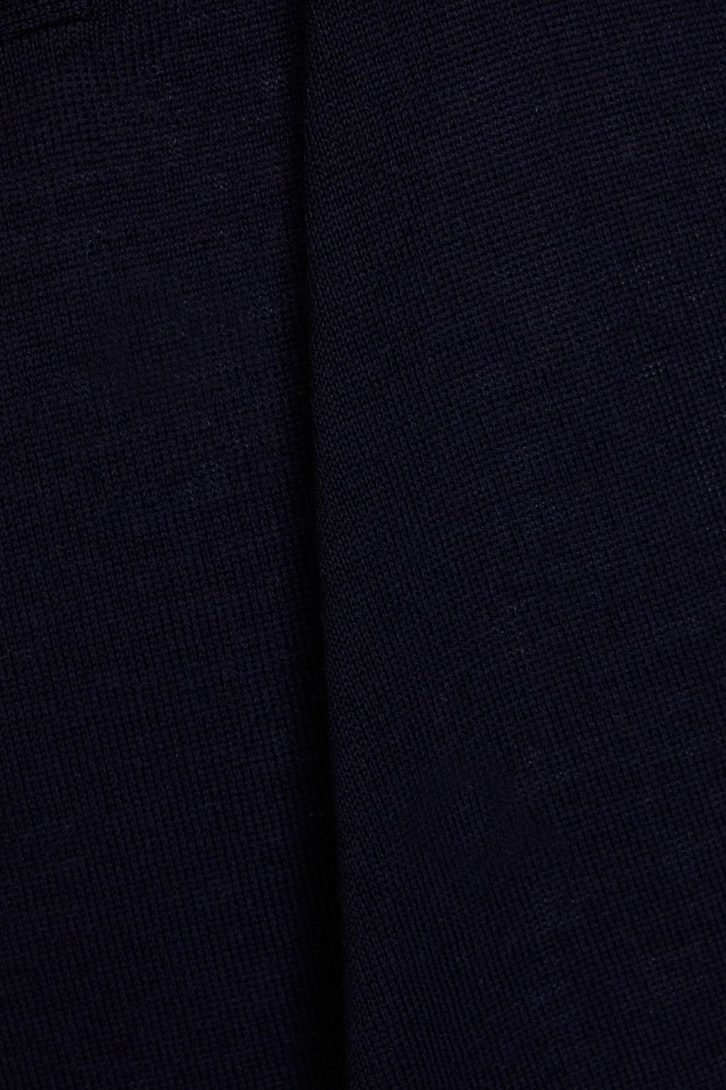 FUSALP Poloshirt aus melierter Merinowolle