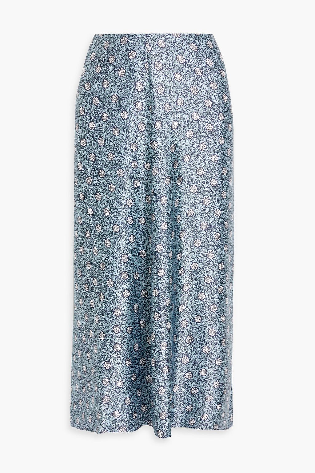 Vince satin skirt sale hotsell