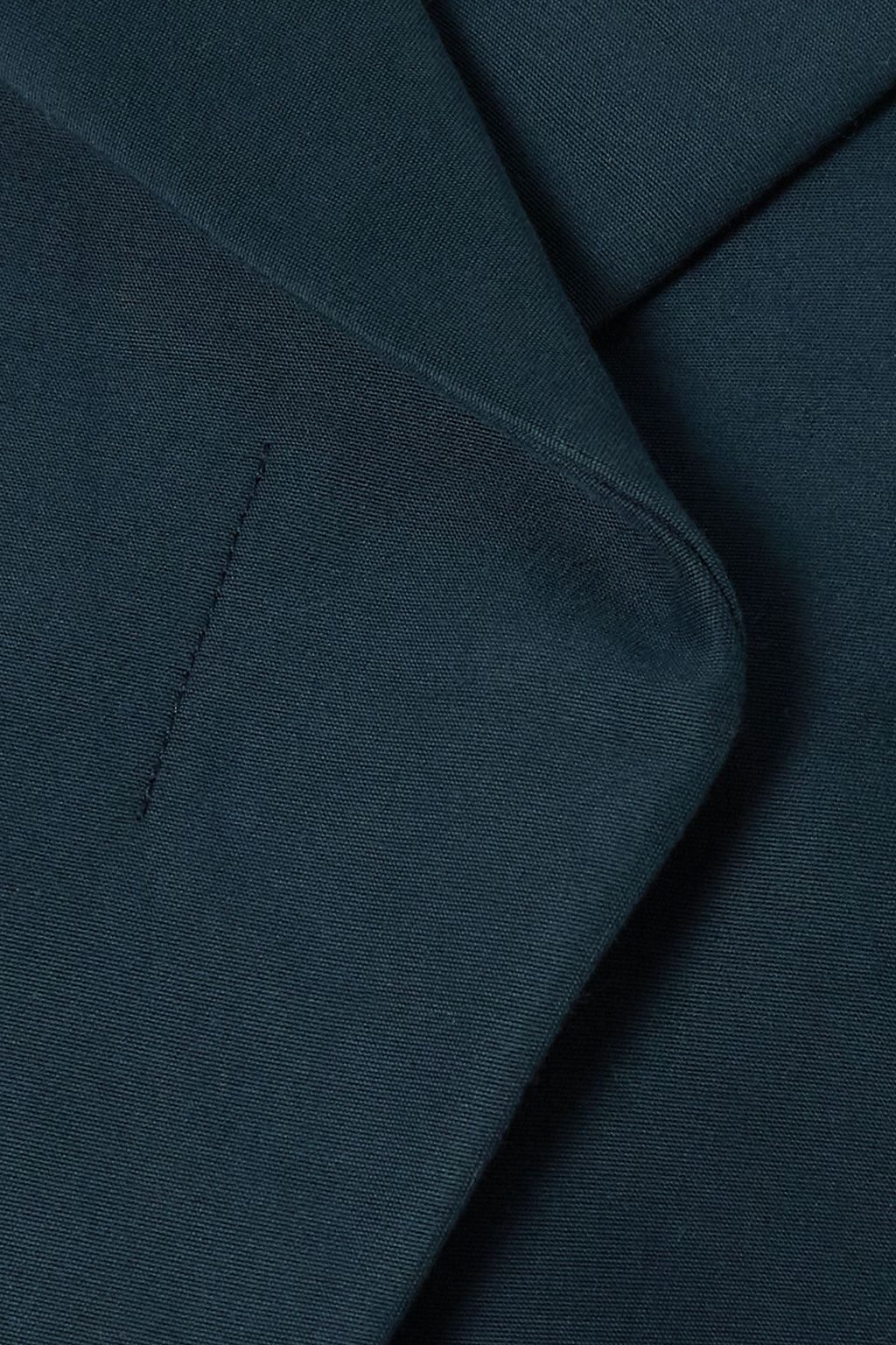 INTERIOR Proportion cotton and wool-blend blazer