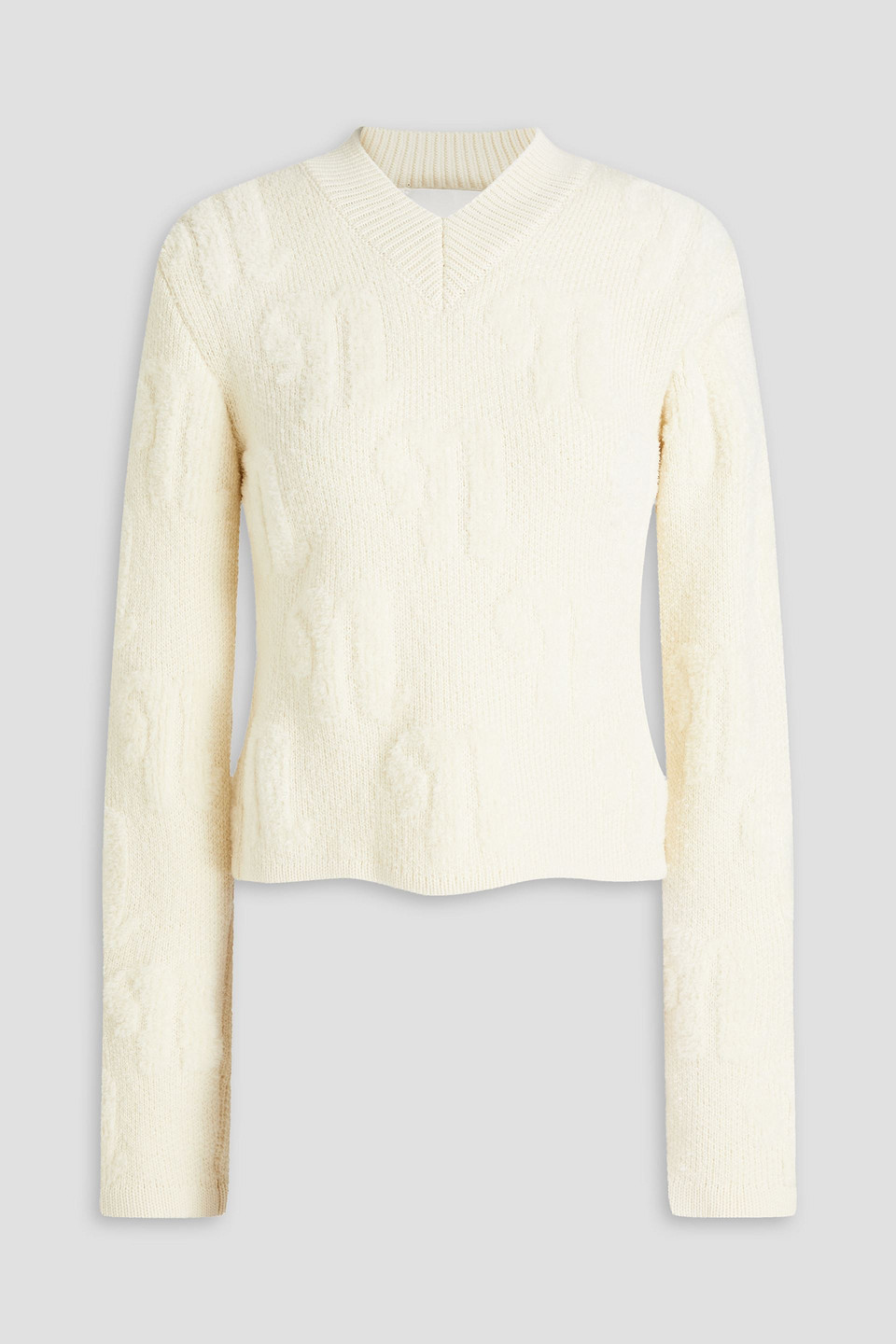 NANUSHKA DIAN FLOCKED WOOL SWEATER