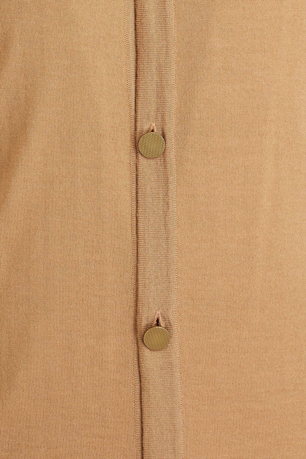 DUNHILL Slim-fit wool cardigan