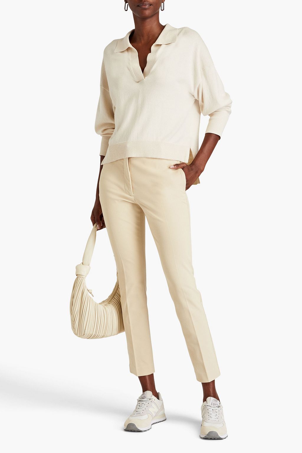 JOSEPH Hose mit schmalem Bein aus Stretch-Twill