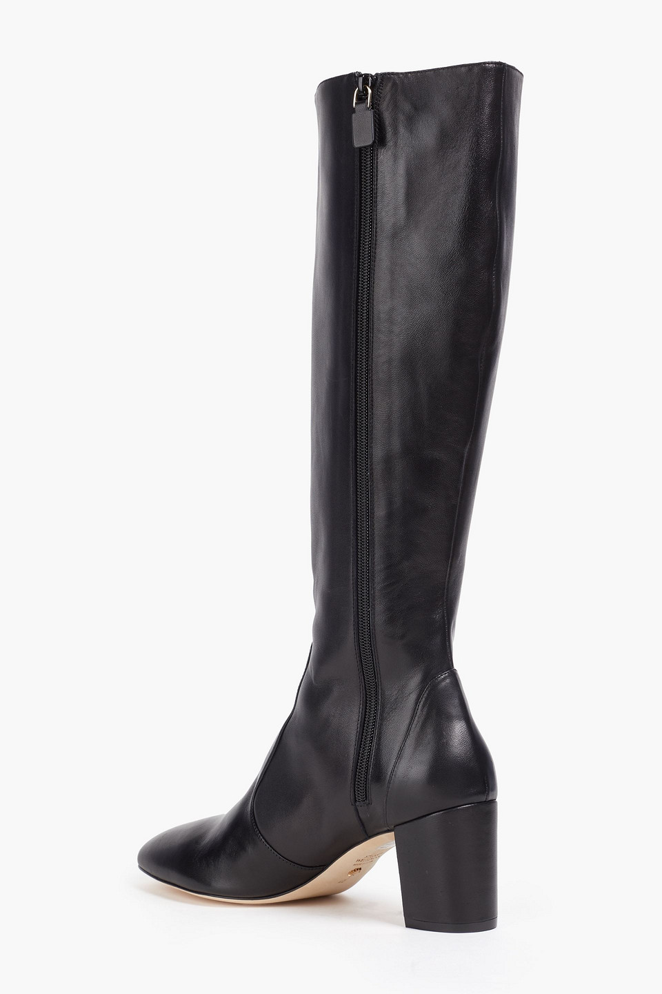 Stuart Weitzman Kniehohe Stiefel Aus Leder In Black
