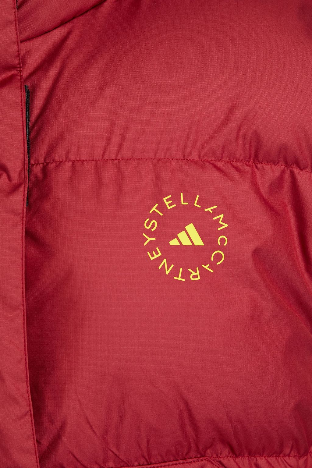 ADIDAS BY STELLA MCCARTNEY فيست من قماش ريبستوب مزين بسحّابات