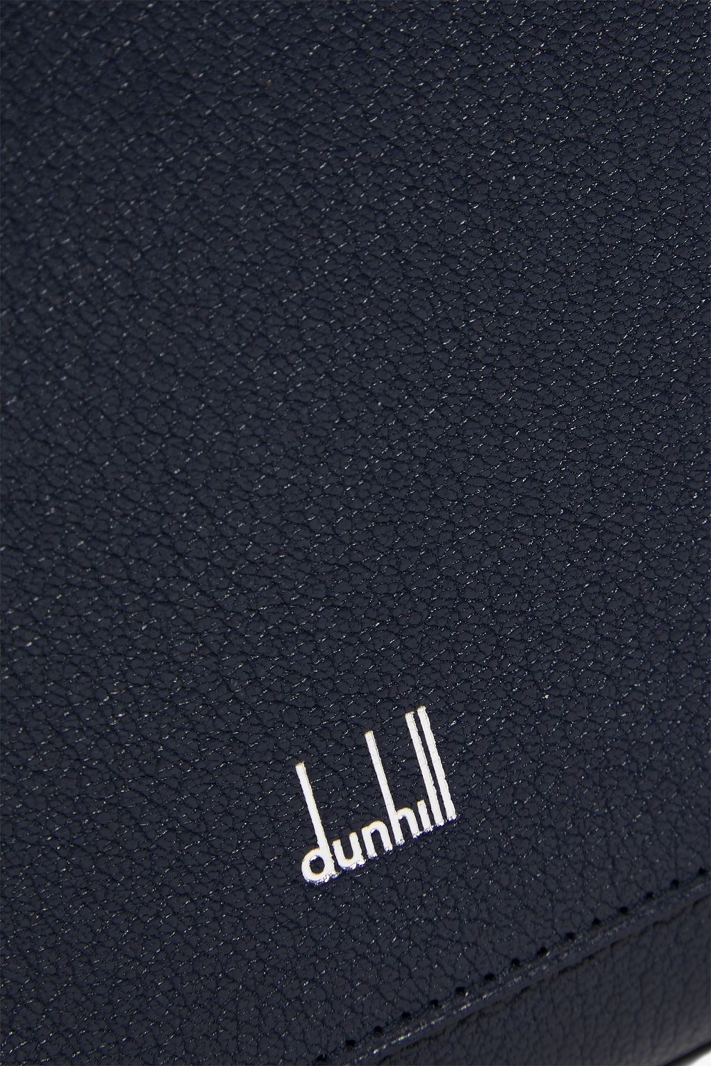 DUNHILL Duke pebbled-leather pouch