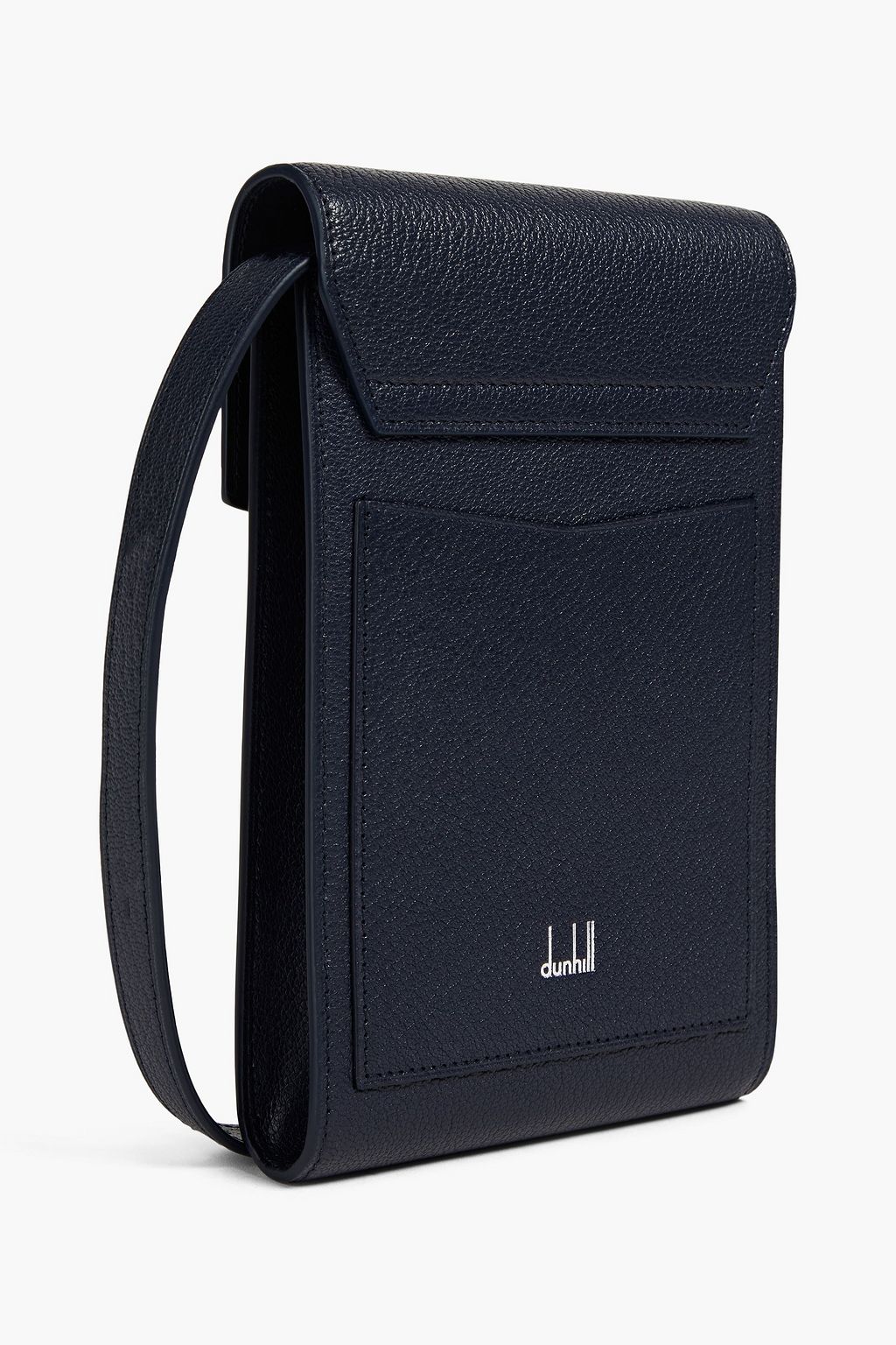 DUNHILL Duke pebbled-leather pouch